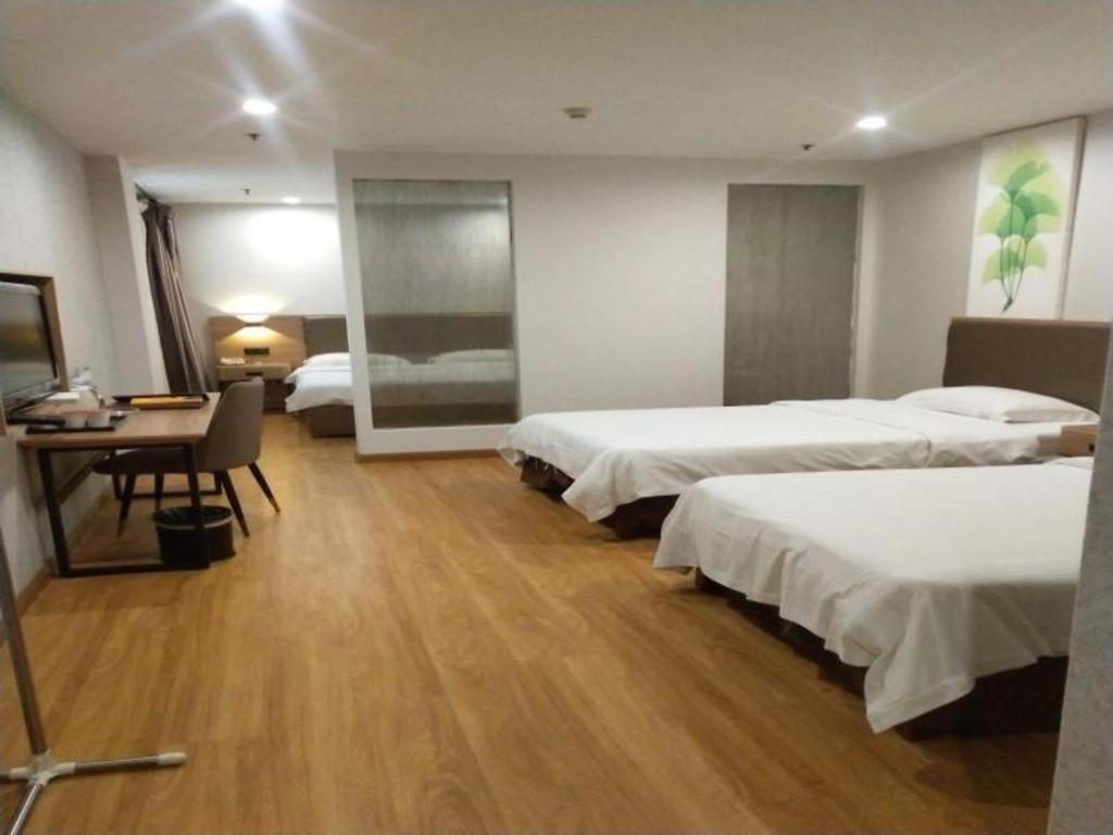 Greentree Inn Jining Yanzhou Jiuzhou Fangyuan Business Hotel Ngoại thất bức ảnh