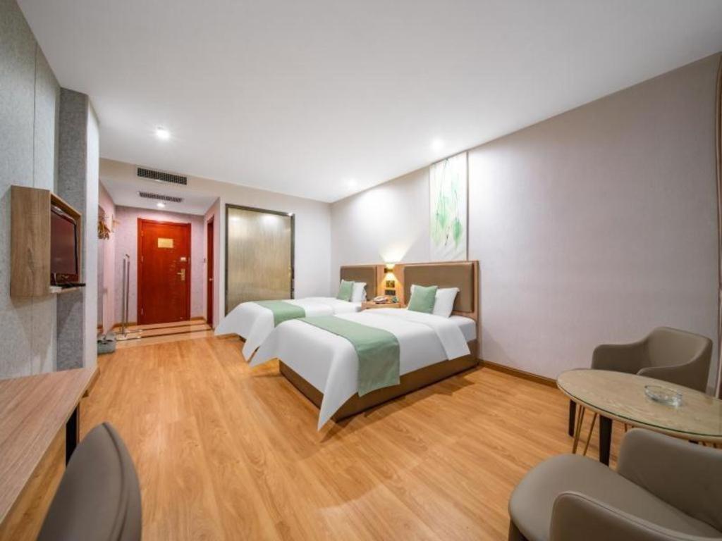 Greentree Inn Jining Yanzhou Jiuzhou Fangyuan Business Hotel Ngoại thất bức ảnh