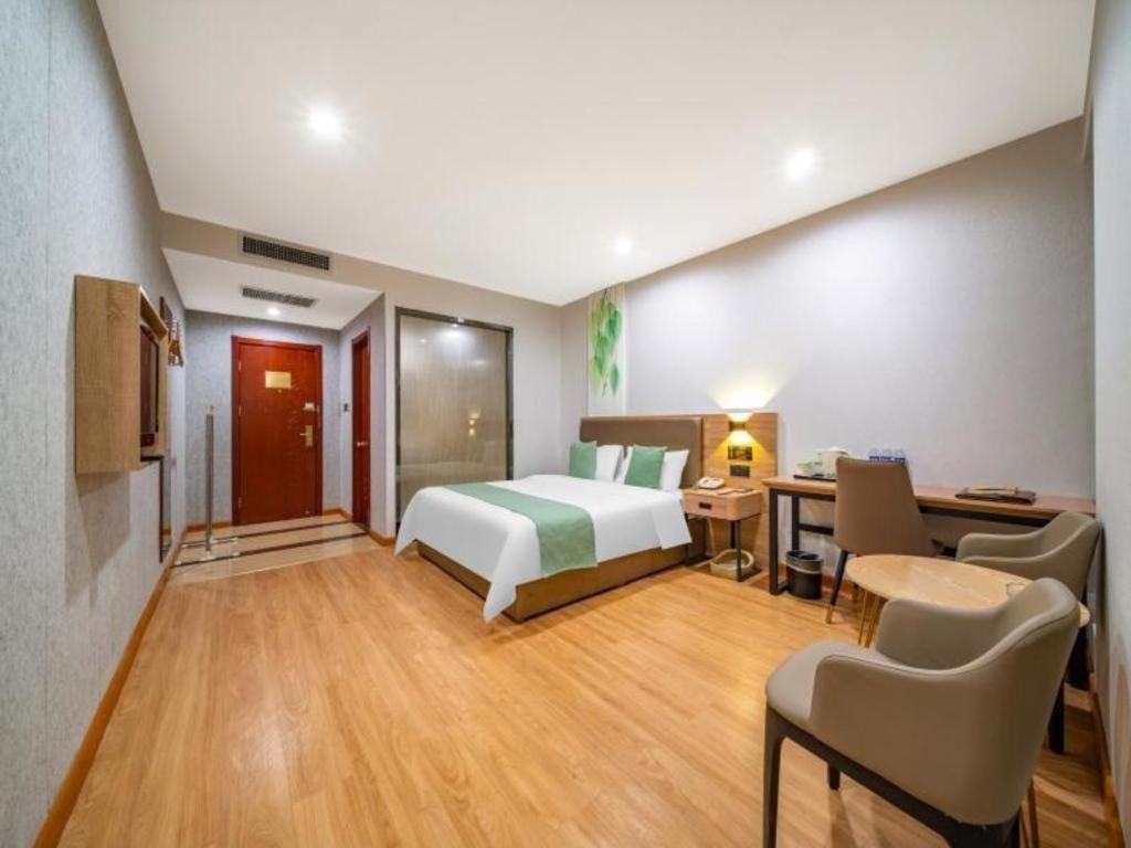 Greentree Inn Jining Yanzhou Jiuzhou Fangyuan Business Hotel Ngoại thất bức ảnh