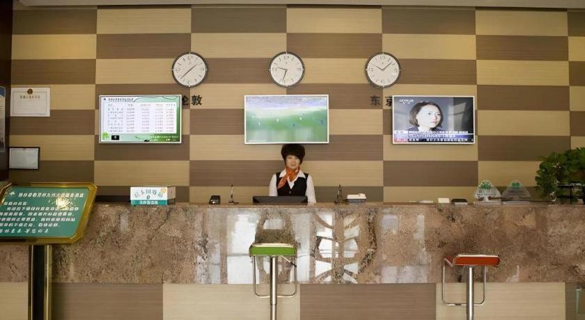 Greentree Inn Jining Yanzhou Jiuzhou Fangyuan Business Hotel Ngoại thất bức ảnh