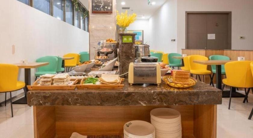 Greentree Inn Jining Yanzhou Jiuzhou Fangyuan Business Hotel Ngoại thất bức ảnh