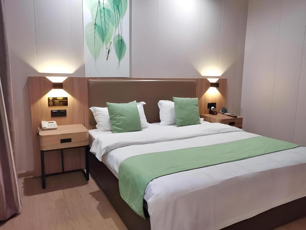 Greentree Inn Jining Yanzhou Jiuzhou Fangyuan Business Hotel Ngoại thất bức ảnh