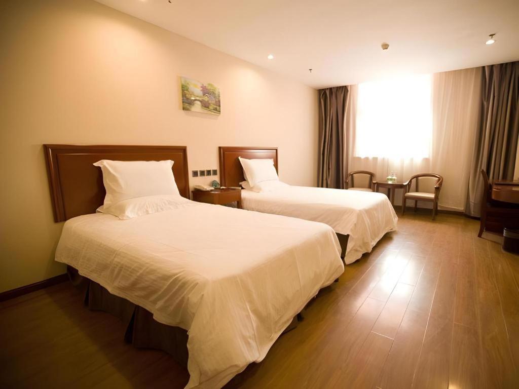 Greentree Inn Jining Yanzhou Jiuzhou Fangyuan Business Hotel Ngoại thất bức ảnh