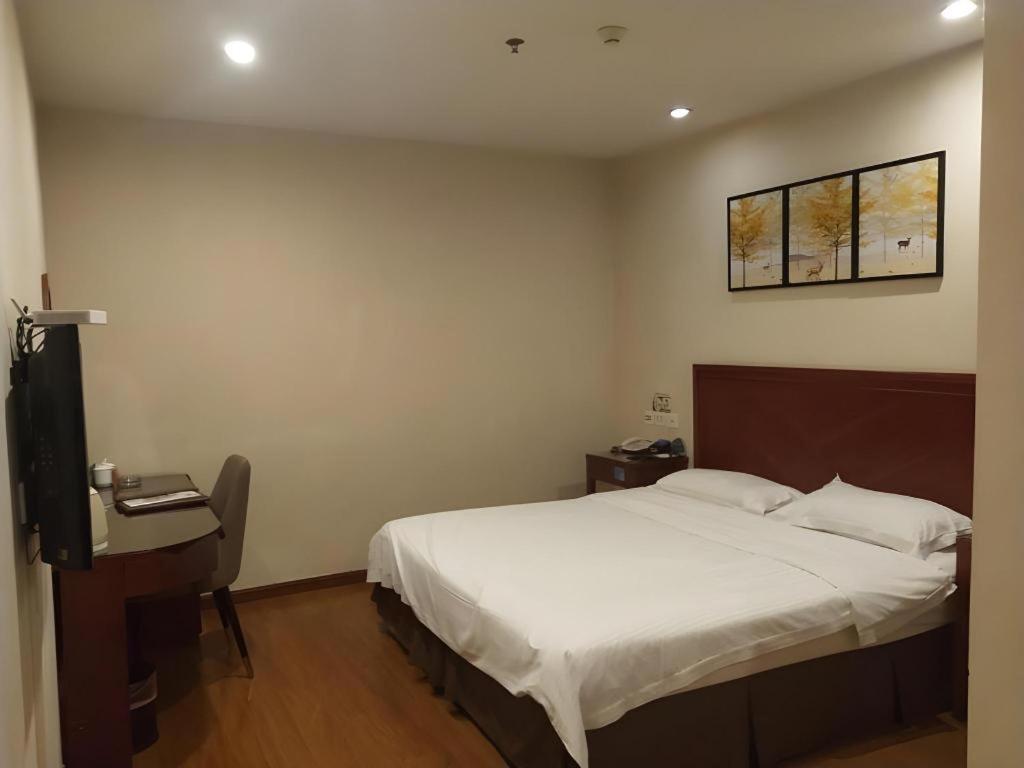Greentree Inn Jining Yanzhou Jiuzhou Fangyuan Business Hotel Ngoại thất bức ảnh