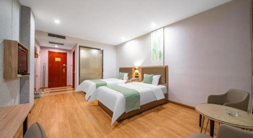 Greentree Inn Jining Yanzhou Jiuzhou Fangyuan Business Hotel Ngoại thất bức ảnh