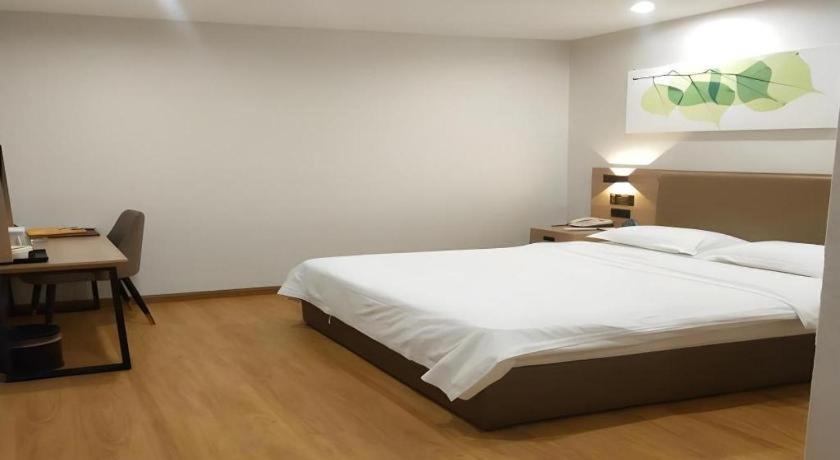 Greentree Inn Jining Yanzhou Jiuzhou Fangyuan Business Hotel Ngoại thất bức ảnh