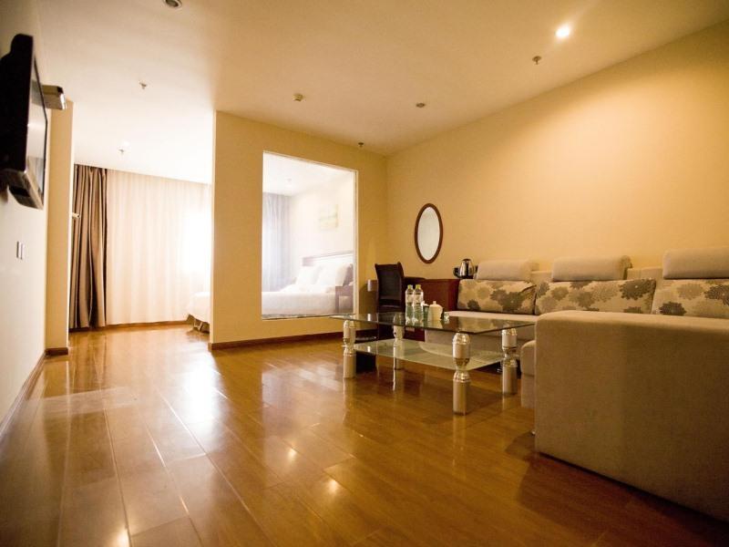 Greentree Inn Jining Yanzhou Jiuzhou Fangyuan Business Hotel Ngoại thất bức ảnh