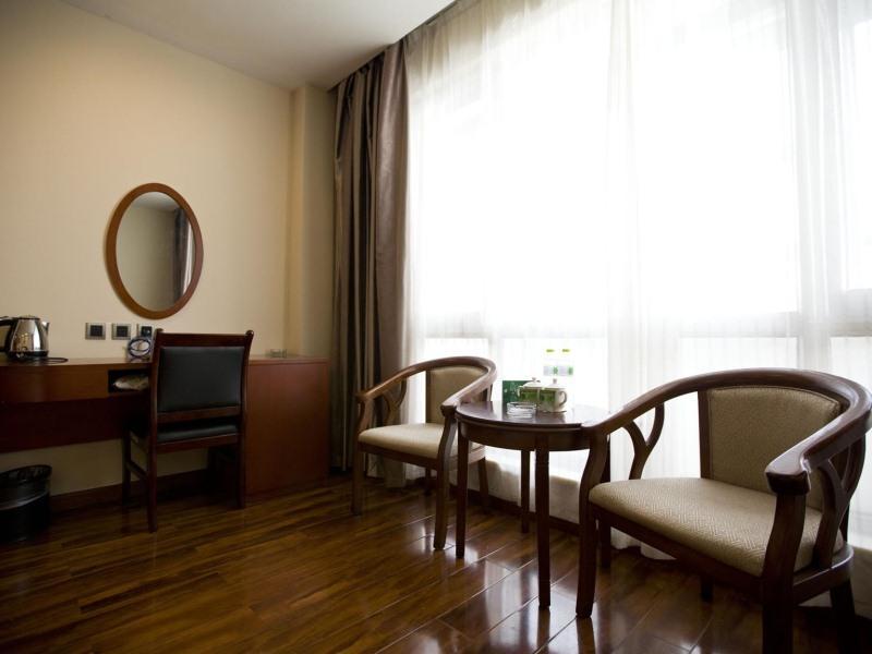 Greentree Inn Jining Yanzhou Jiuzhou Fangyuan Business Hotel Ngoại thất bức ảnh