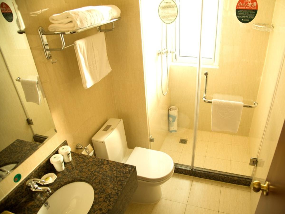 Greentree Inn Jining Yanzhou Jiuzhou Fangyuan Business Hotel Ngoại thất bức ảnh